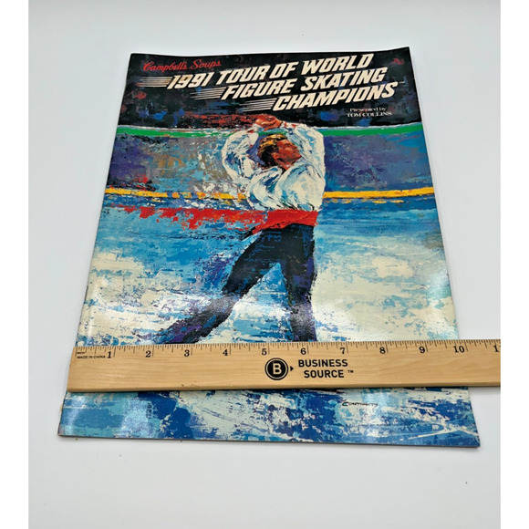 Campbell's Soups 1991 Tour Of World Figure Skating Champions Program Magazine - Picture 2 of 9